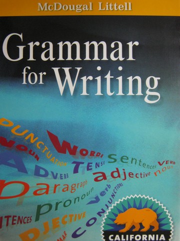 (image for) Grammar for Writing 6 (CA)(H)