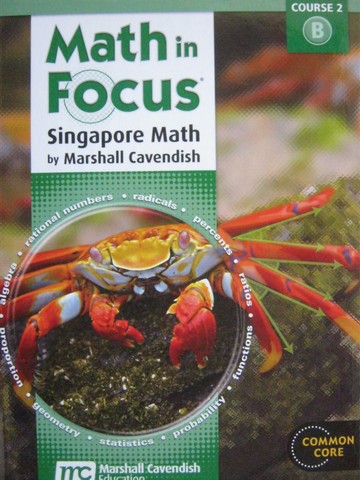 (image for) Math in Focus Course 2B Common Core (H) by Lai, Leong, & Low