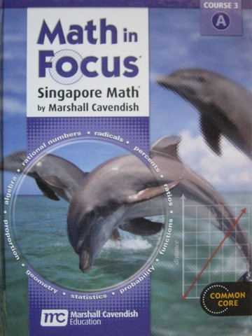 (image for) Math in Focus Course 3A Common Core (H) by Yap & Yow