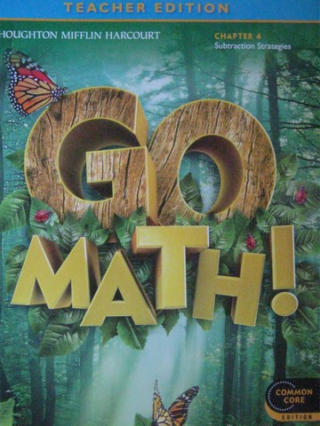 (image for) Go Math! 1 Common Core TE Chapter 4 (TE)(P)