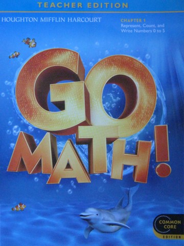 (image for) Go Math! K Common Core TE Chapter 1 (TE)(P)