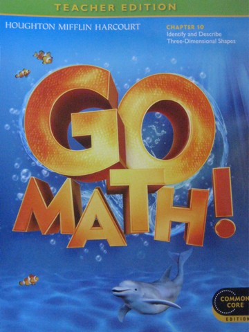 (image for) Go Math! K Common Core TE Chapter 10 (TE)(P)