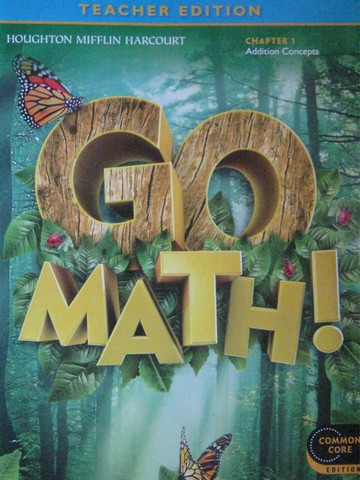 (image for) Go Math! 1 Common Core TE Chapter 1 (TE)(P)