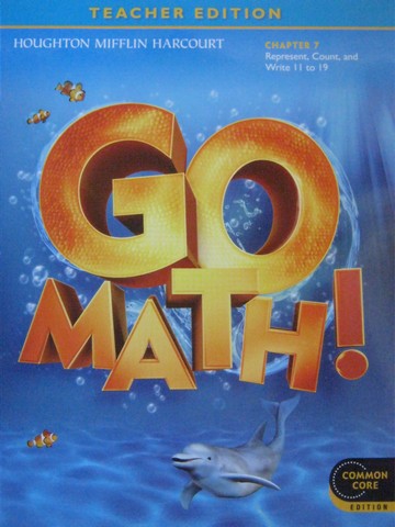 (image for) Go Math! K Common Core TE Chapter 7 (TE)(P)