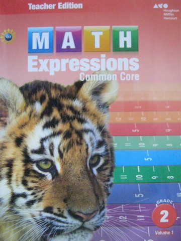 (image for) Math Expressions Common Core 2 TE Volume 1 (TE)(Spiral) by Karen Fuson