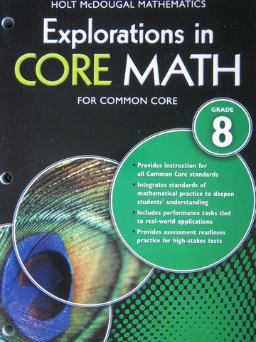 (image for) Explorations in Core Math for Common Core 8 (P)