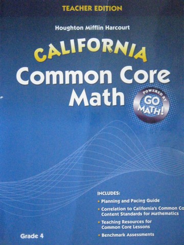 (image for) California Common Core Math 4 TE (CA)(TE)(Spiral) by Larson, - Click Image to Close