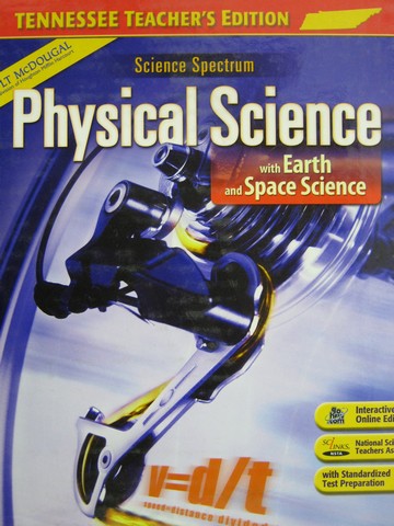 (image for) Science Spectrum Physical Science w/Earth & Space TE (TN)(H)