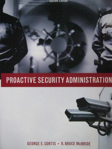 (image for) Proactive Security Administration Custom Edition (P) by Curtis,