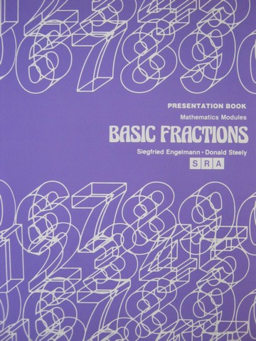 (image for) Mathematics Modules Basic Fractions PB (TE)(Spiral) by Engelmann