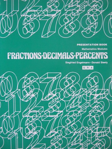 (image for) Mathematics Modules Fractions Decimals Percents PB (TE)(Spiral)