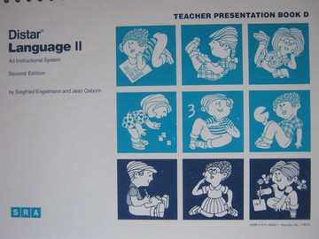 Distar Language 2 2nd Edition Teacher Presentation D (Spiral) (image for) Distar Language 2 2nd Edition Teacher Presentation D (Spiral)