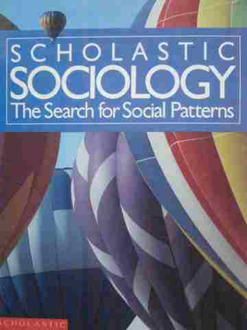 (image for) Sociology The Search for Social Patterns (H) by Peck & Krieger