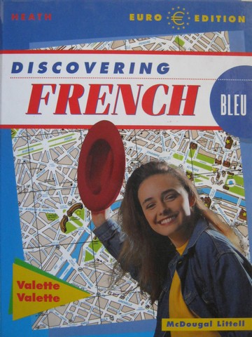(image for) Discovering French Bleu Euro Edition (H) by Valette & Valette