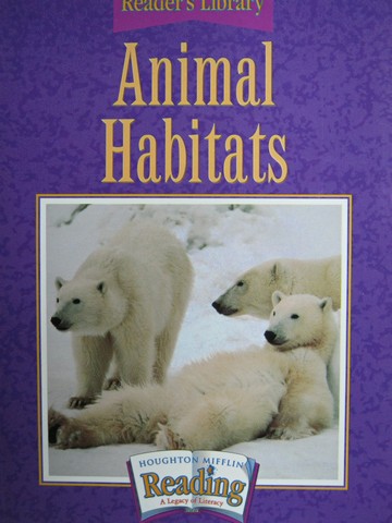 (image for) Reading Reader's Library 3 Animal Habitats (P) by Dobeck