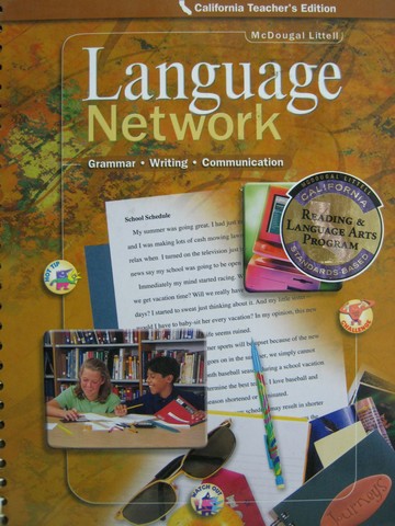 (image for) Language Network 6 TE (CA)(TE)(Spiral) by Bruder, Caplan,