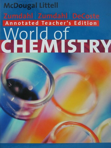 (image for) World of Chemistry ATE (TE)(H) by Zumdahl, Zumdahl, DeCoste