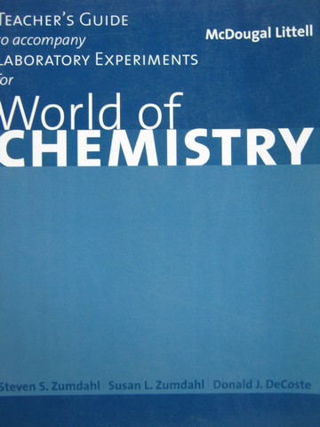 (image for) World of Chemistry Laboratory Experiments TG (TE)(P)