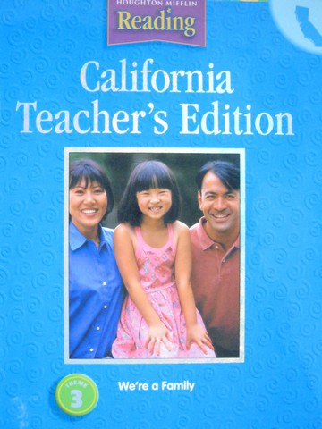 (image for) Reading K.3 We're a Family TE (CA)(TE)(Spiral) by Cooper,