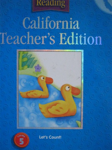 (image for) Reading K.5 Let's Count! TE (CA)(TE)(Spiral) by Cooper,