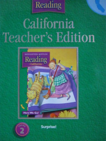 (image for) Reading 1.1.2 Surprise! TE (CA)(TE)(Spiral) by Cooper, Pikulski,