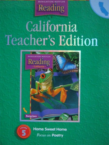 (image for) Reading 1.3.5 Home Sweet Home TE (CA)(TE)(Spiral) by Cooper,