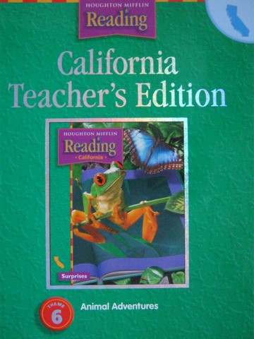 (image for) Reading 1.3.6 Animal Adventures TE (CA)(TE)(Spiral) by Cooper,