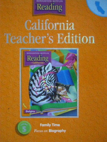 (image for) Reading 2.2.5 Family Time TE (CA)(TE)(Spiral) by Cooper,