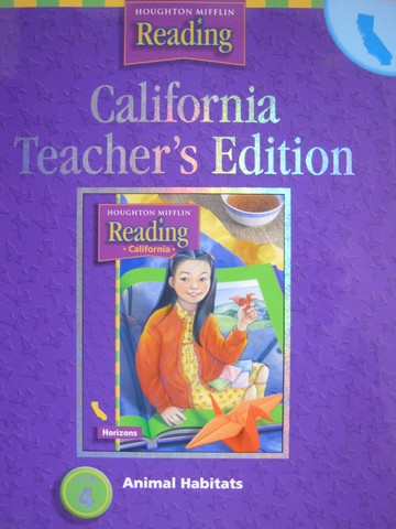 (image for) Reading 3.2.4 Animal Habitats TE (CA)(TE)(Spiral) by Cooper,