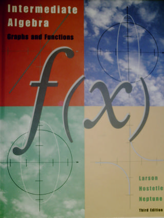 (image for) Intermediate Algebra Graphs & Functions 3e W/O CD-ROM (H)
