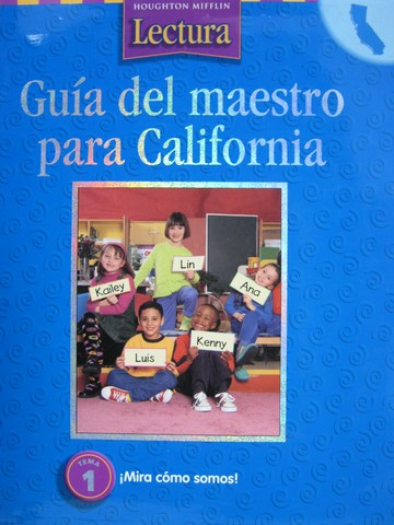 (image for) Lectura K.1 Guia del maestro para California (CA)(TE)(Spiral)