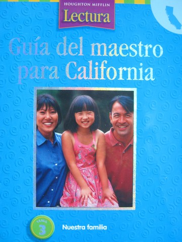(image for) Lectura K.3 Guia del maestro para California (CA)(TE)(Spiral)