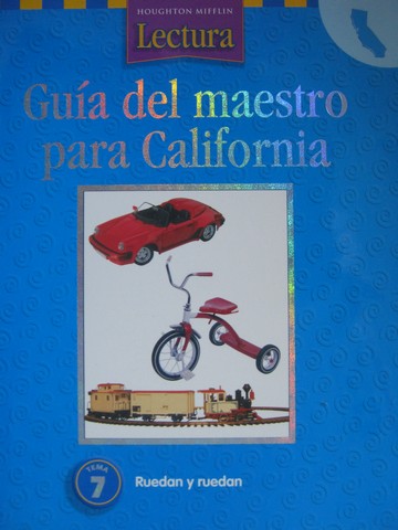 (image for) Lectura K.7 Guia del maestro para California (CA)(TE)(Spiral)