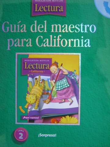 (image for) Lectura 1.2 Guia del maestro para California (CA)(TE)(Spiral)