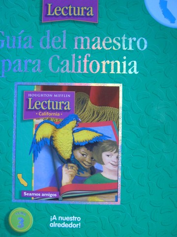 (image for) Lectura 1.3 Guia del maestro para California (CA)(TE)(Spiral)