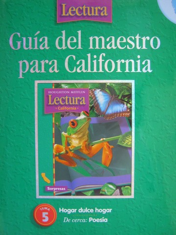 (image for) Lectura 1.5 Guia del maestro para California (CA)(TE)(Spiral)