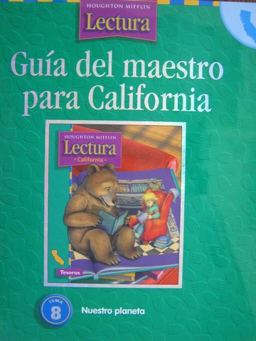 (image for) Lectura 1.8 Guia del maestro para California (CA)(TE)(Spiral)