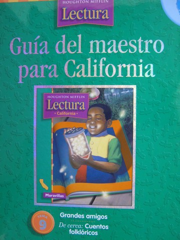 (image for) Lectura 1.9 Guia del maestro para California (CA)(TE)(Spiral)