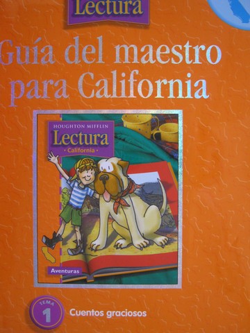 (image for) Lectura 2.1 Guia del maestro para California (CA)(TE)(Spiral)