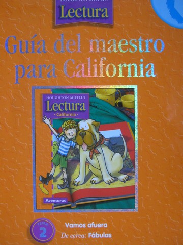 (image for) Lectura 2.2 Guia del maestro para California (CA)(TE)(Spiral)