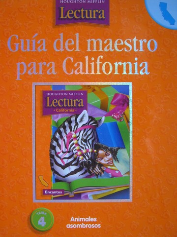 (image for) Lectura 2.4 Guia del maestro para California (CA)(TE)(Spiral)
