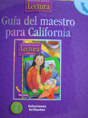 (image for) Lectura 3.6 Guia del maestro para California (CA)(TE)(Spiral)