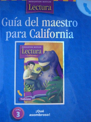 (image for) Lectura 4.3 Guia del maestro para California (CA)(TE)(Spiral)