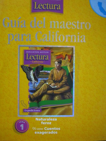 (image for) Lectura 5.1 Guia del maestro para California (CA)(TE)(Spiral)