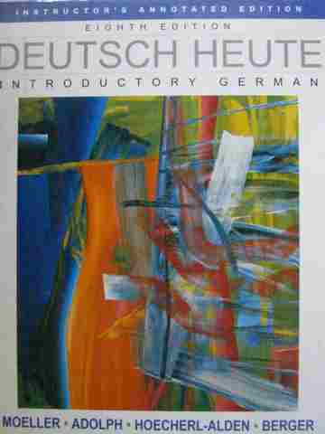 (image for) Deutsch Heute Introductory German 8th Edition IAE (TE)(H)