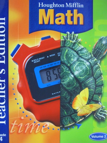 (image for) HM Math 4 TE Volume 2 (TE)(Spiral) by Greenes, Larson, Leiva,