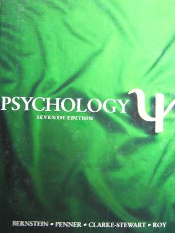 (image for) Psychology 7th Edition (H) by Bernstein, Penner, Clarke-Stewart,