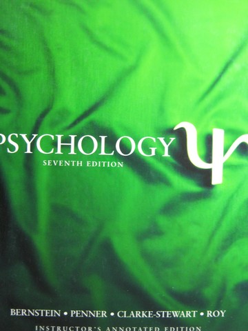 (image for) Psychology 7th Edition IAE (TE)(H) by Bernstein, Penner,