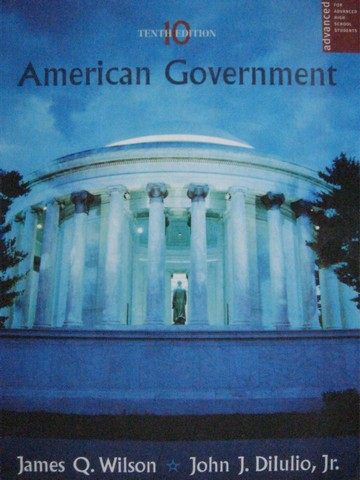 (image for) American Government Institutions & Policies 10th Edition AP (H) - Click Image to Close