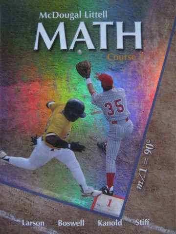 (image for) ML Math Course 3 (H) by Larson, Boswell, Kanold, & Stiff